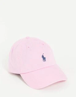 Polo Ralph Lauren Cap In With Pony Logo In Pink For Men