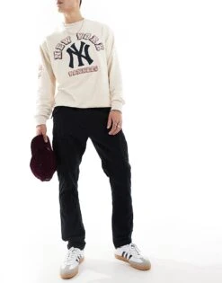 Polo Ralph Lauren Slub Canvas Slim Fit Cargo Trousers In Black For Men