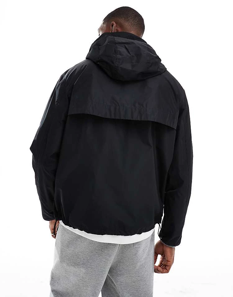 Polo Ralph Lauren Icon Logo Lined Hooded Windbreaker Jacket In Black For Men - Image 4