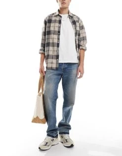 Polo Ralph Lauren Heritage Straight Fit Raw Hem Jeans In Light Wash For Men