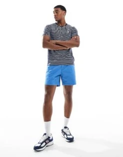 Polo Ralph Lauren Prepsters Icon Logo Twill Shorts In Mid Blue For Men