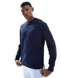 Polo Ralph Lauren Lounge T-shirt In Navy For Men Cruise Navy