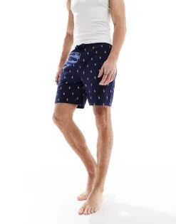 Polo Ralph Lauren Lounge Shorts In Navy For Men Cruise Nvy Aopp