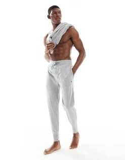 Polo Ralph Lauren Lounge Joggers In Grey For Men Andover Heather