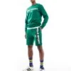 Polo Ralph Lauren Sport Capsule Large Flag Logo Sweat Shorts In Mid Green CO-ORD For Men