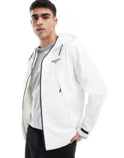 Polo Ralph Lauren Sport Capsule Eastview Insulated Hooded Windbreaker Jacket In White For Men