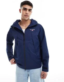 Polo Ralph Lauren Sport Capsule Eastview Insulated Hooded Windbreaker Jacket In Navy For Men