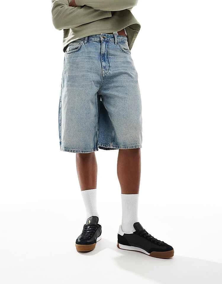 Polo Ralph Lauren Hester Trainer In Black With Gum Sole And Contrast Logo For Men Black/white - Image 3