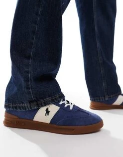 Polo Ralph Lauren Heritage Aera In Blue And White For Men Light Navy/cream